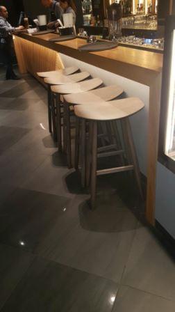 כיסאות בר למטבח ומסעדה מעץ 